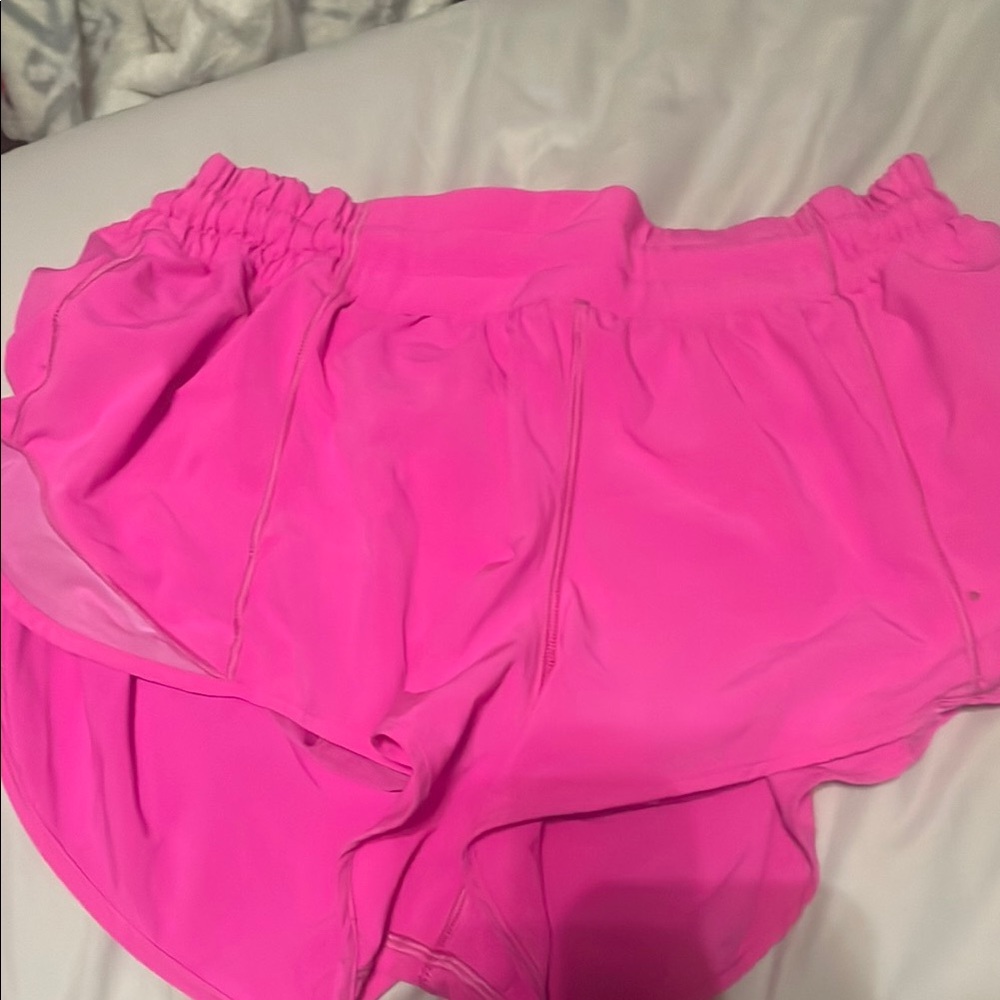 Lululemon Athletica Pink Athletic Shorts Lightweight Breathable